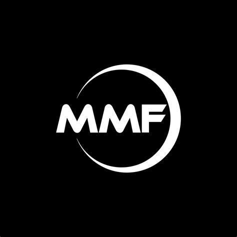 diseño de logotipo de letra mmf en la ilustración. logotipo vectorial