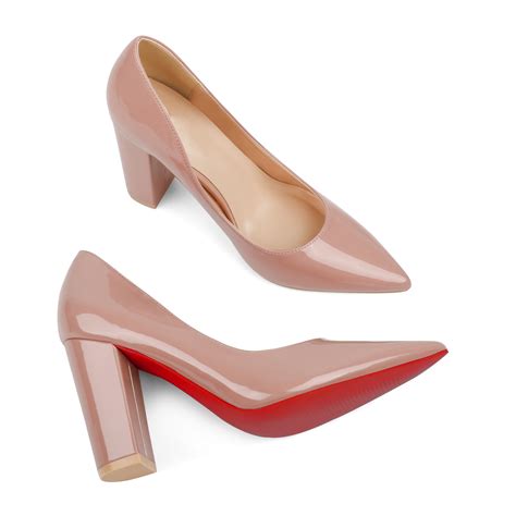 3.54" Red-Bottoms Stilettos