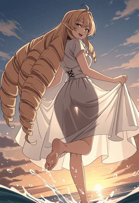 elinalise dragonroad mushoku tensei illustrious models