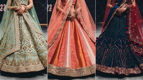bridal lehenga color combinations   shreekama