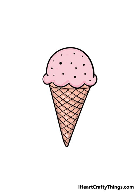 ice cream drawing easy mit printable