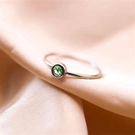 August Birthstone Ring – Shipping Department