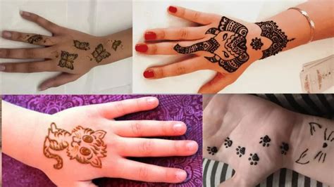 Easy Mehndi Designs For Kids in 2024