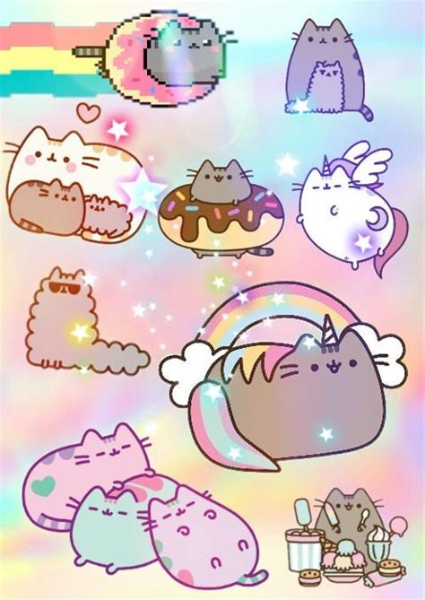 Unicorn Wallpaper Cute Cat Unicorn Wallpaper Cute Pusheen He creado con ...