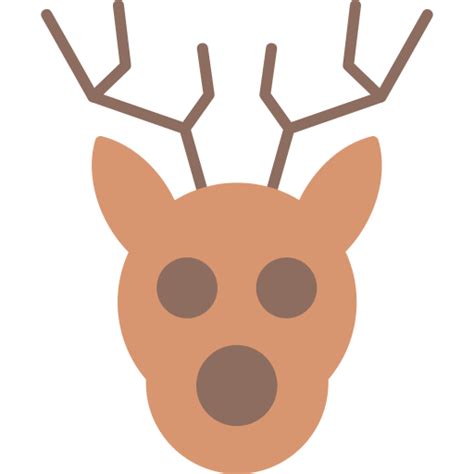 Reindeer Generic color fill icon