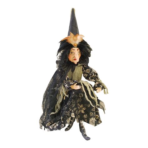 Thelma Witch Doll | Joe Spencer Halloween - TheHolidayBarn.com