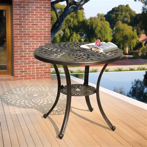 quarter  outdoor table