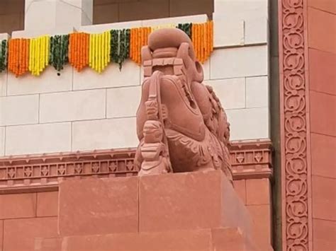 Creatures Based On Vastu In New Parliament Building: Elephant, Horses ...