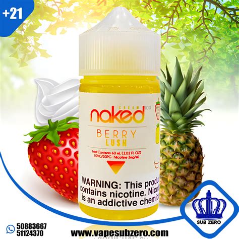 Naked Berry Lush 60 ml - Vape Subzero