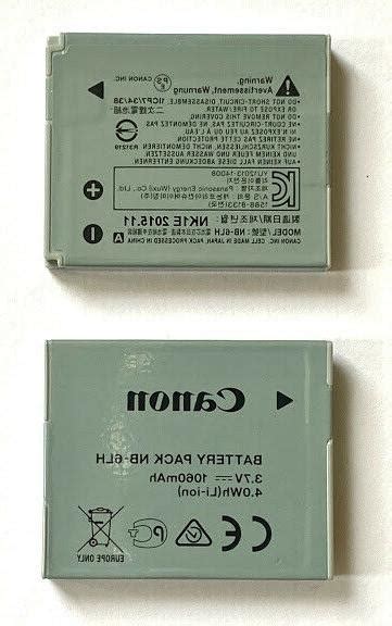 Canon NB-6LH Rechargeable Lithium-Ion Battery