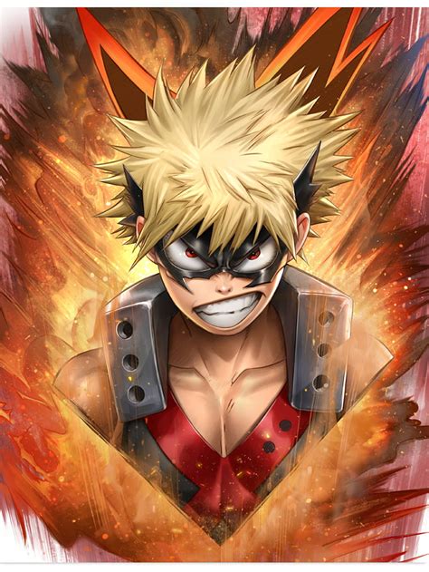 My Hero Academia) Bakugo - Legacy Art Print – Dominicglover wallpaper ...