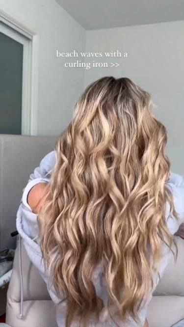 how to create beach waves with a flat iron