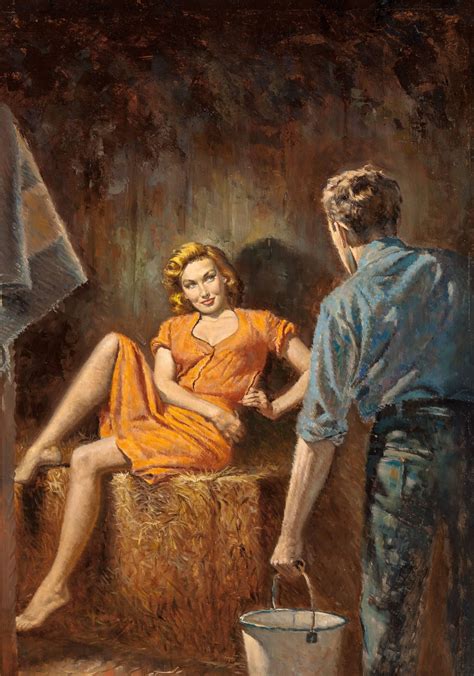 Rudy Nappi - Farmer's Wife For Sale at 1stDibs | norman rockwell farmer