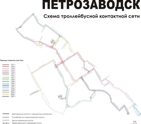 Петрозаводск — Схемы — Фото — Городской электротранспорт