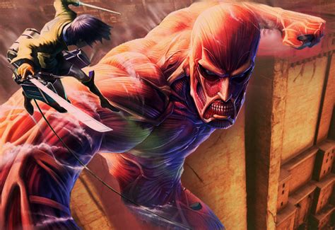 Eren vs Colossal Titan by UkaiSunfu on DeviantArt