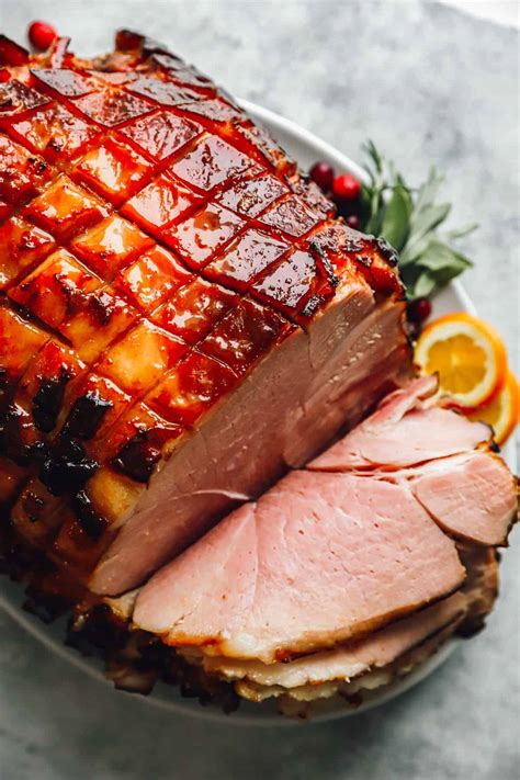 honey mustard maple glazed ham recipe  cookie rookie