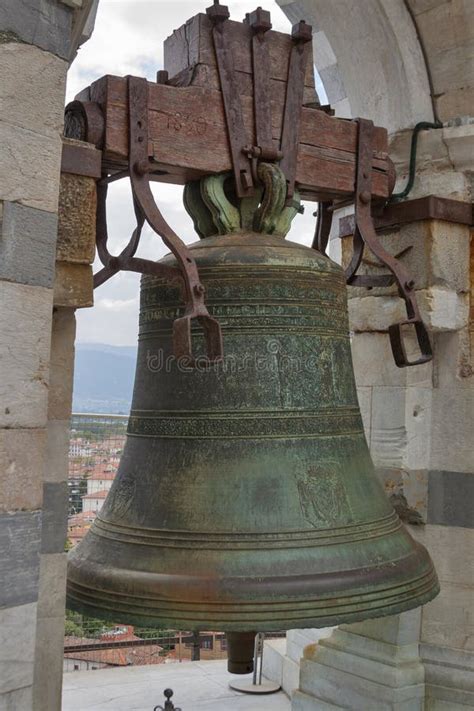 Bell in Leaning Tower of Pisa Stock Image - Image of italy, oxidize: 46060551