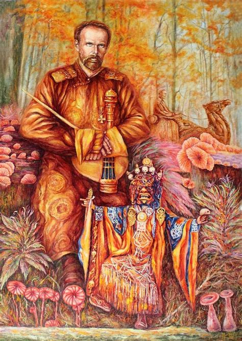 Baron Ungern. A halt in the Suchansky valley Painting in 2021 ...