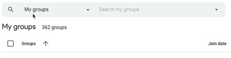 Find all the groups you own or manage - Google Groups Help