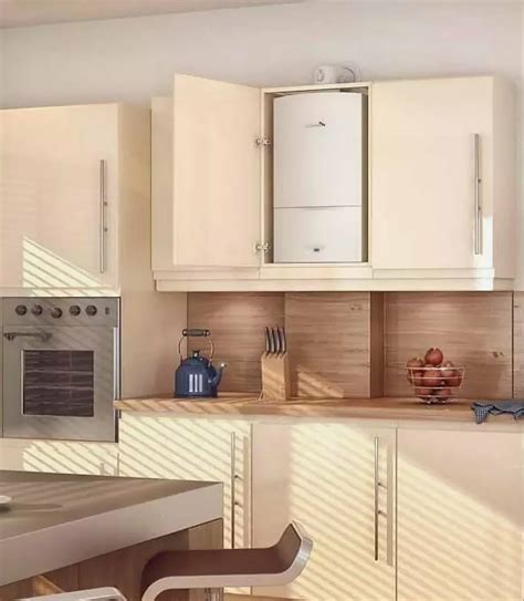 Газовый котел в шкафу на кухне (75 фото) » НА ДАЧЕ ФОТО