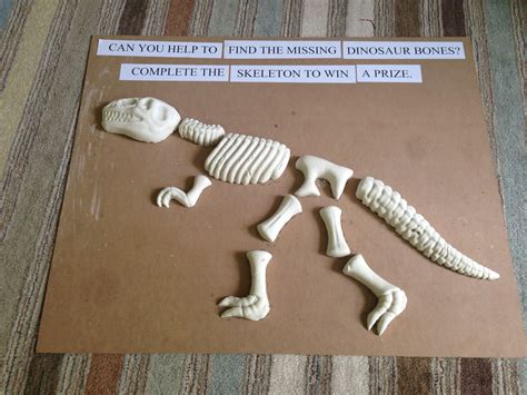 Homemade dinosaur bones – Artofit