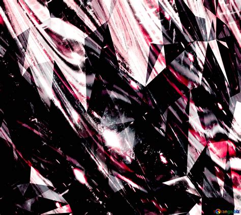 Glass Polygonal mask black and white background Best images. №220125