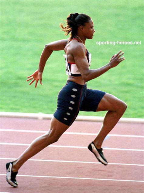 Track And Field Star Marion Jones at Levi Gether blog