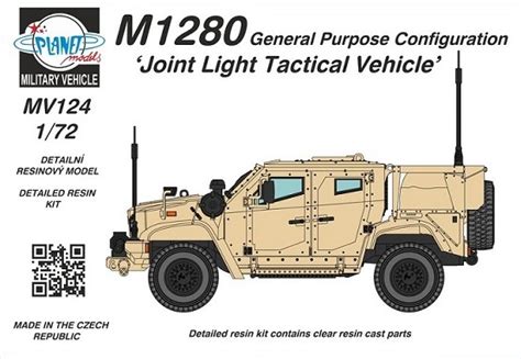 M1280 General Purpose Configuration "Joint Light Tactical Vehicle" Planet Models MV124