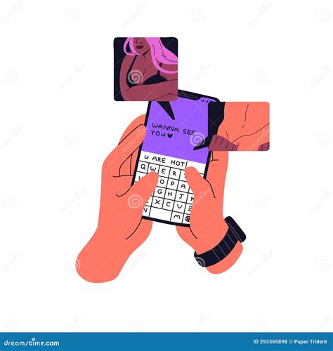 Couple In Love Send Nudes In Messager. Erotic Photos In Chat, Intimacy