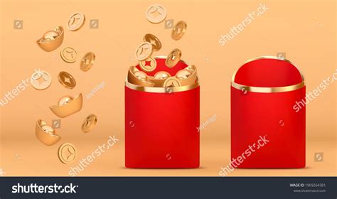 12,538 Money red envelopes packet Images, Stock Photos & Vectors ...