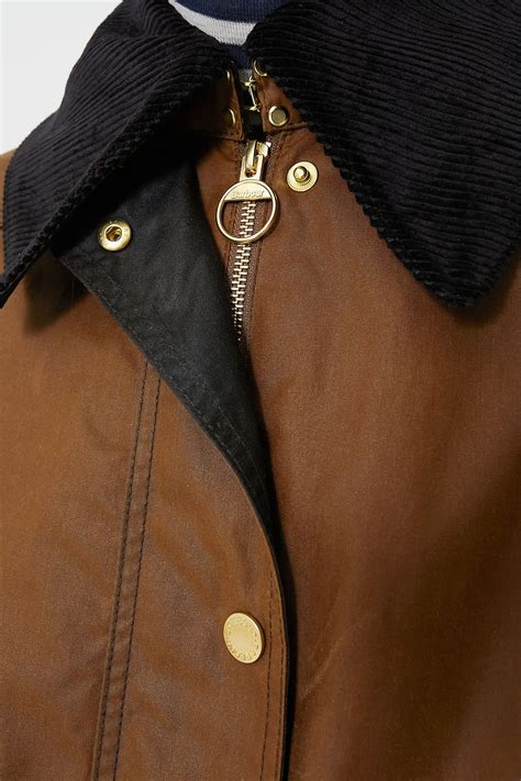 Tan Townfield Wax Jacket | Barbour