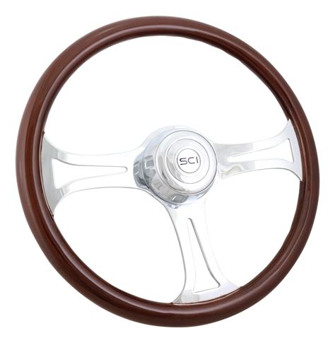 wood rim steering wheel saber