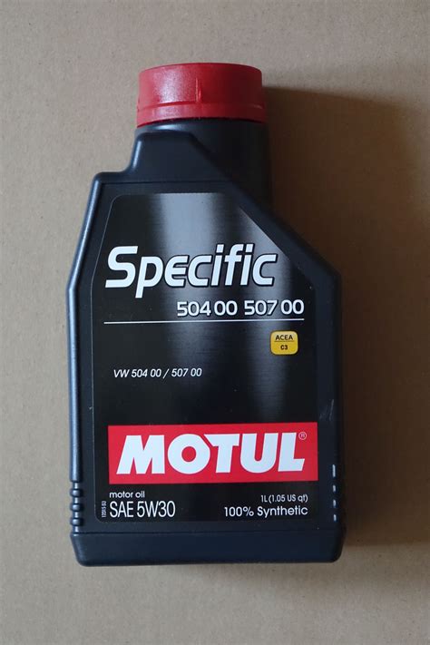 Моторное масло MOTUL Specific 504/507 5W-30 1 л — купить в интернет ...