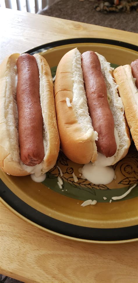 My hot dogs got a little excited : r/shittyfoodporn