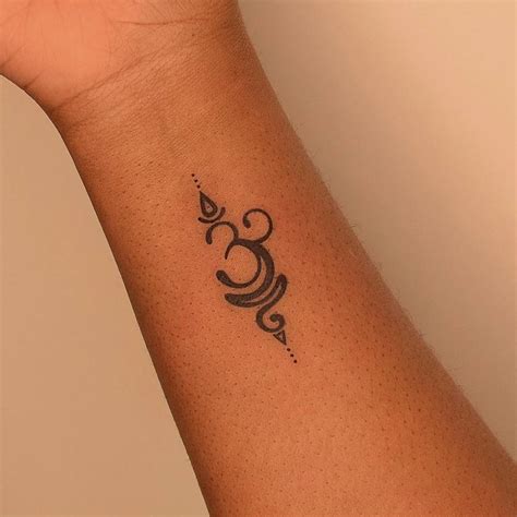 om symbol tattoo men