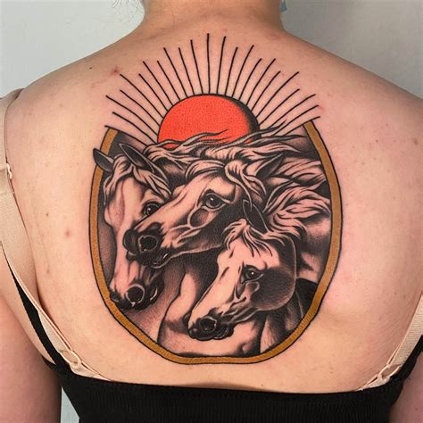 horse chest piece tattoo  rita eustice blog