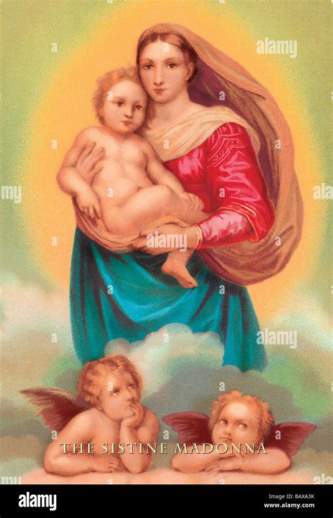 Sistine madonna hi-res stock photography and images - Alamy