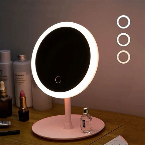 Espelho De Mesa Maquiagem - Espelho de Mesa com LED para Maquiagem
