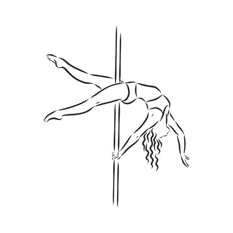 desenho vetorial de strip-tease 8655995 Vetor no Vecteezy