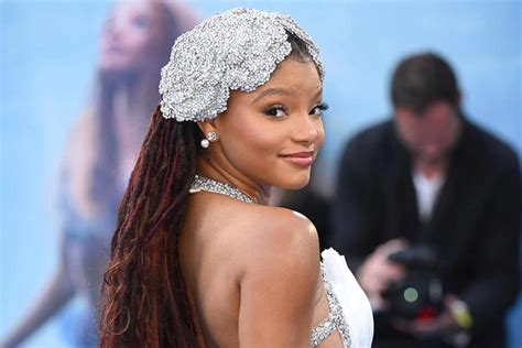 Halle Bailey Opens Up About Channeling Ariel's Red Hair with Her Locs in 'The Little Mermaid'