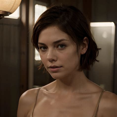 Arafed woman in a bra top looking at the camera - SeaArt AI