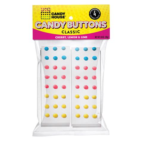 Candy Buttons Original 1 oz Peg Bag | Nassau Candy