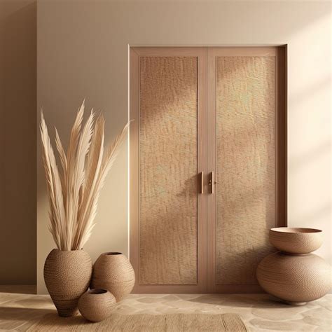 premium photo  room   door   map   front