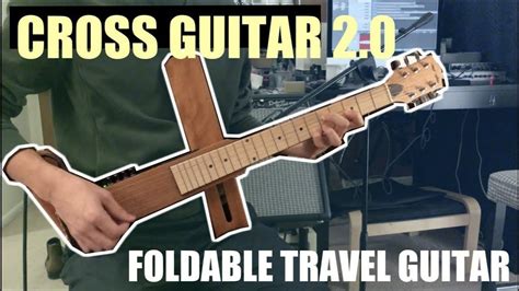 cross guitar  review  foldable guitar     uploaded