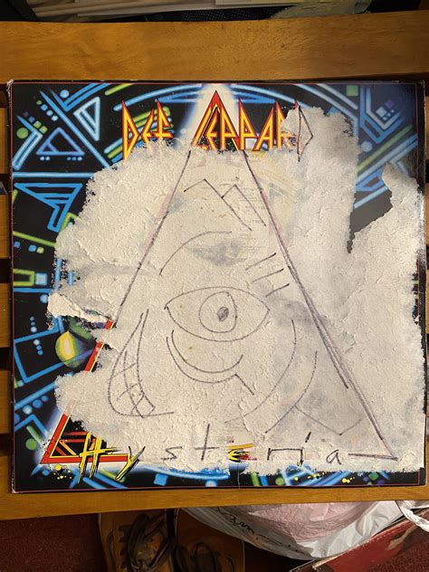 [FOR SALE] Def Leppard - Hysteria, *CUSTOM ARTWORK* $100 firm : r/vinyljerk