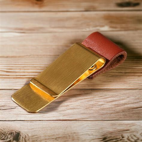 travelers notebook clip   holder  holder  brass clip