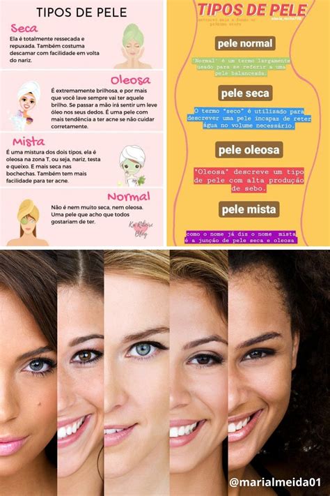 Qual Diminutivo De Pele - Conheça os 4 tipos de pele e aprenda a cuidar da sua | Tipos de pele ...