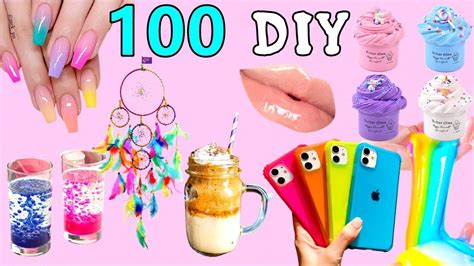 100 DIY - EASY LIFE HACKS AND DIY PROJECTS YOU CAN DO IN 5 MINUTES ...