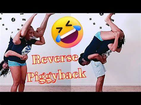 reverse piggybackupside  lift carry fitness exercise youtube