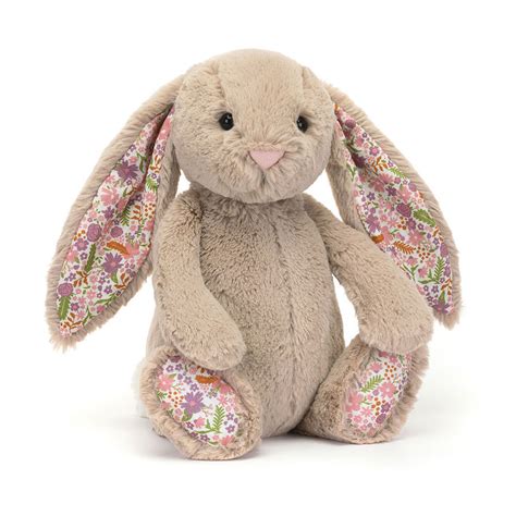 Blossom Beige Bunny 'Petal' - Official Jellycat